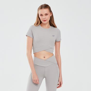  Skechers Kadın Gri T-shirt