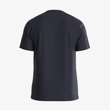  Guess Original Logo Mid Organic Stream Jersey 180 Erkek Lacivert T-Shirt