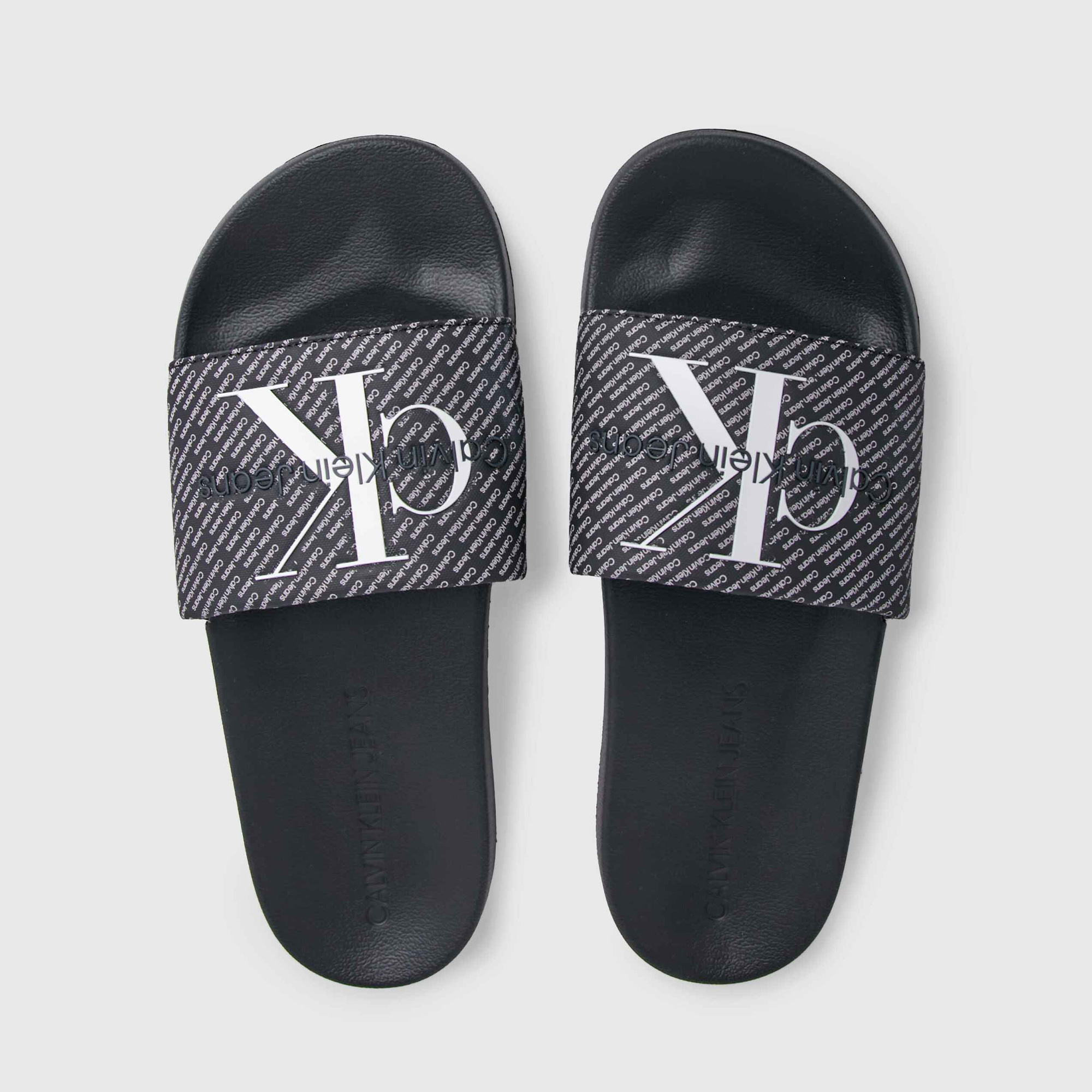  Calvin Klein Jeans Miami Erkek Siyah Terlik