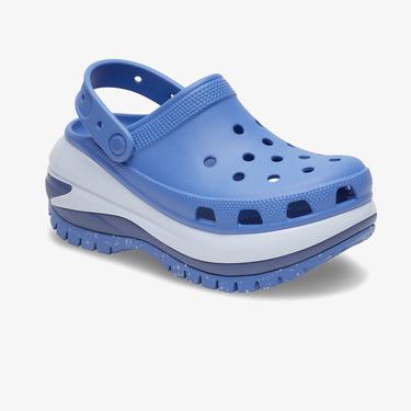  Crocs Classic Mega Crush Kadın Mavi Terlik
