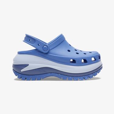  Crocs Classic Mega Crush Kadın Mavi Terlik