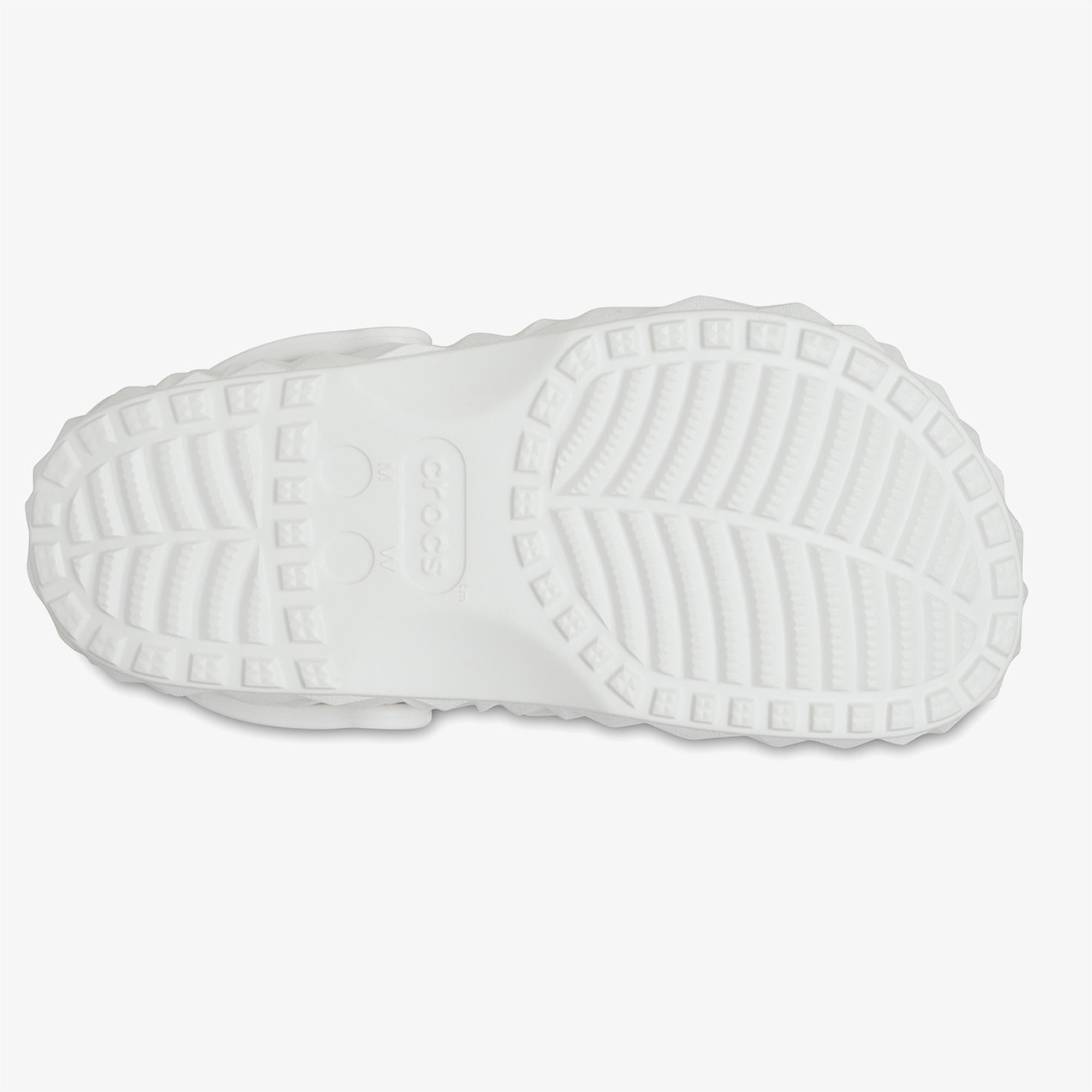 Crocs Classic Geometric Clog Unisex Beyaz Terlik