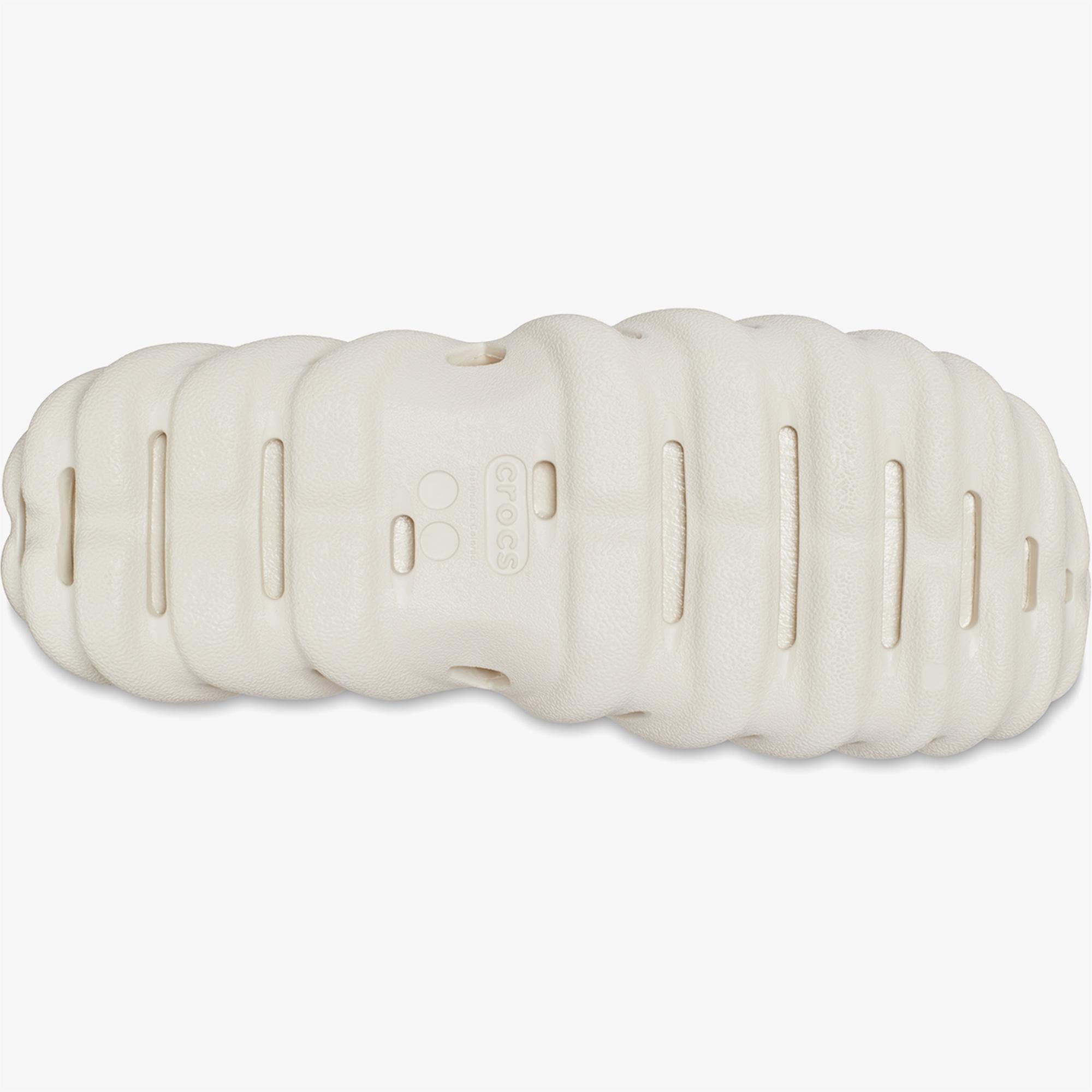 Crocs Echo Unisex Krem Rengi Terlik