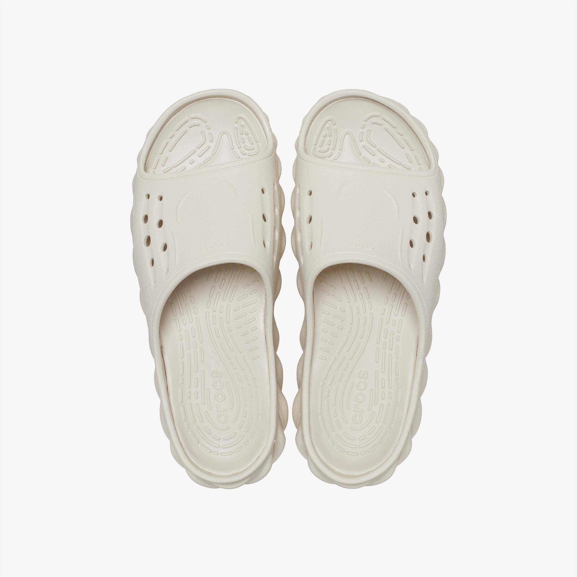 Crocs Echo Unisex Krem Rengi Terlik