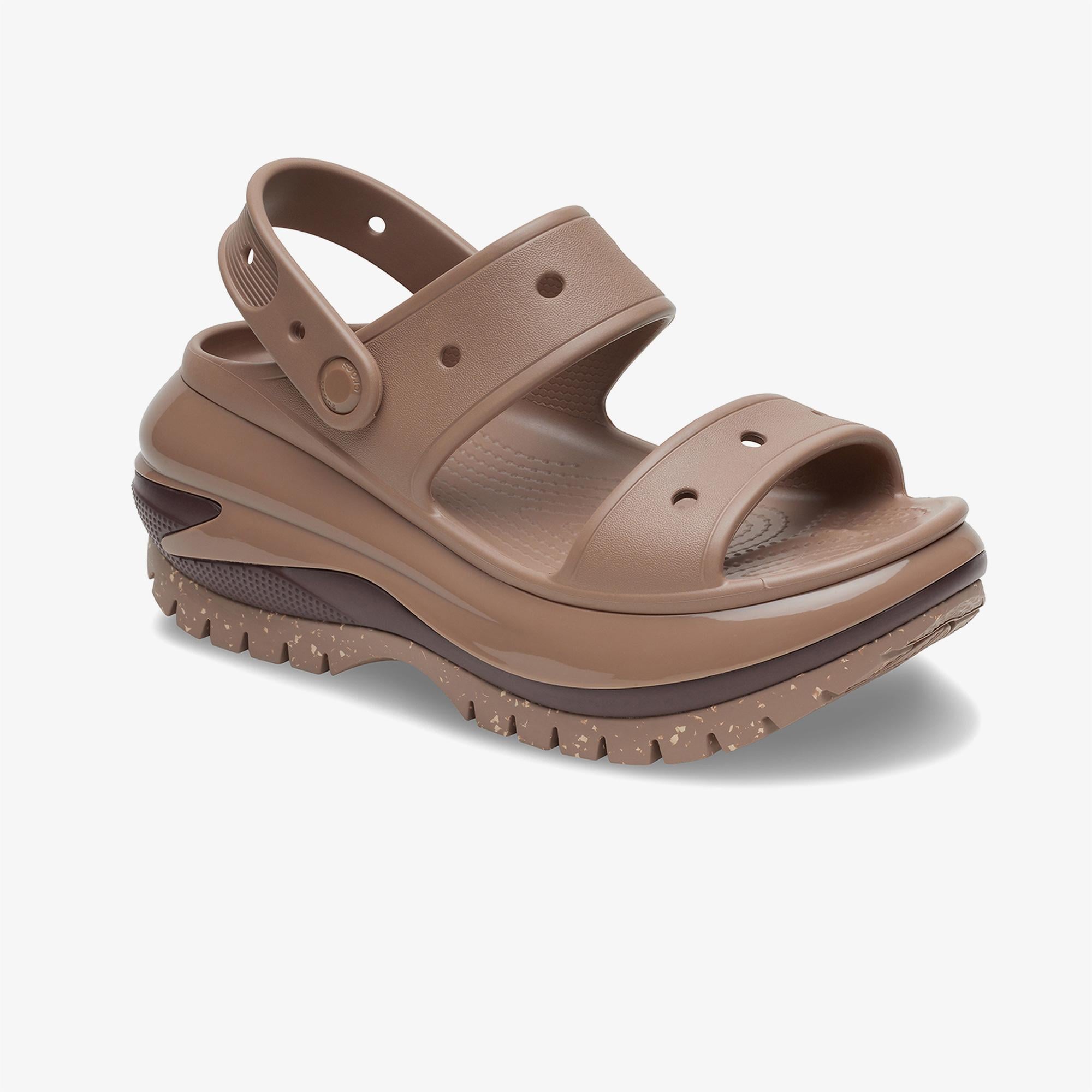 Crocs Classic Mega Crush Unisex Kahverengi Terlik