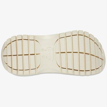  Crocs Classic Mega Crush Kadın Krem Terlik