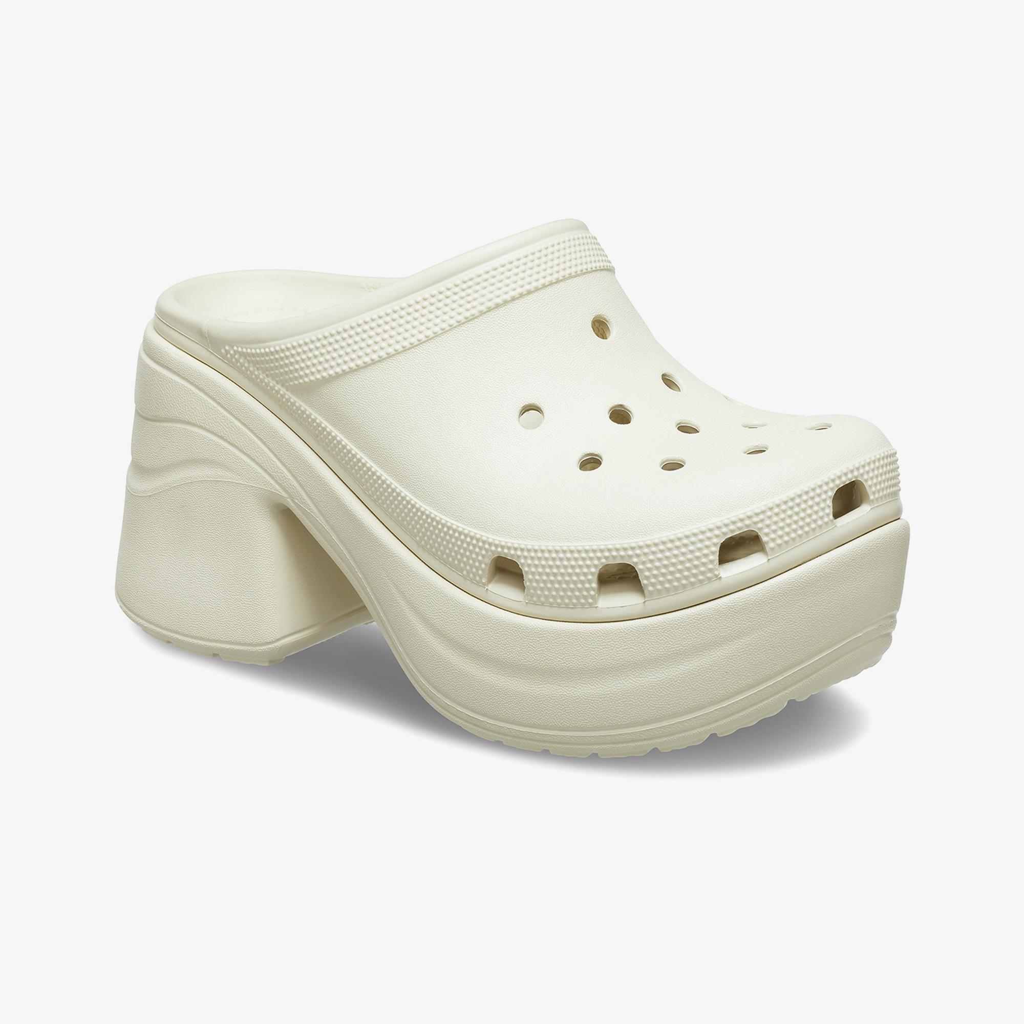 Crocs Siren Clog Unisex Krem Rengi Terlik