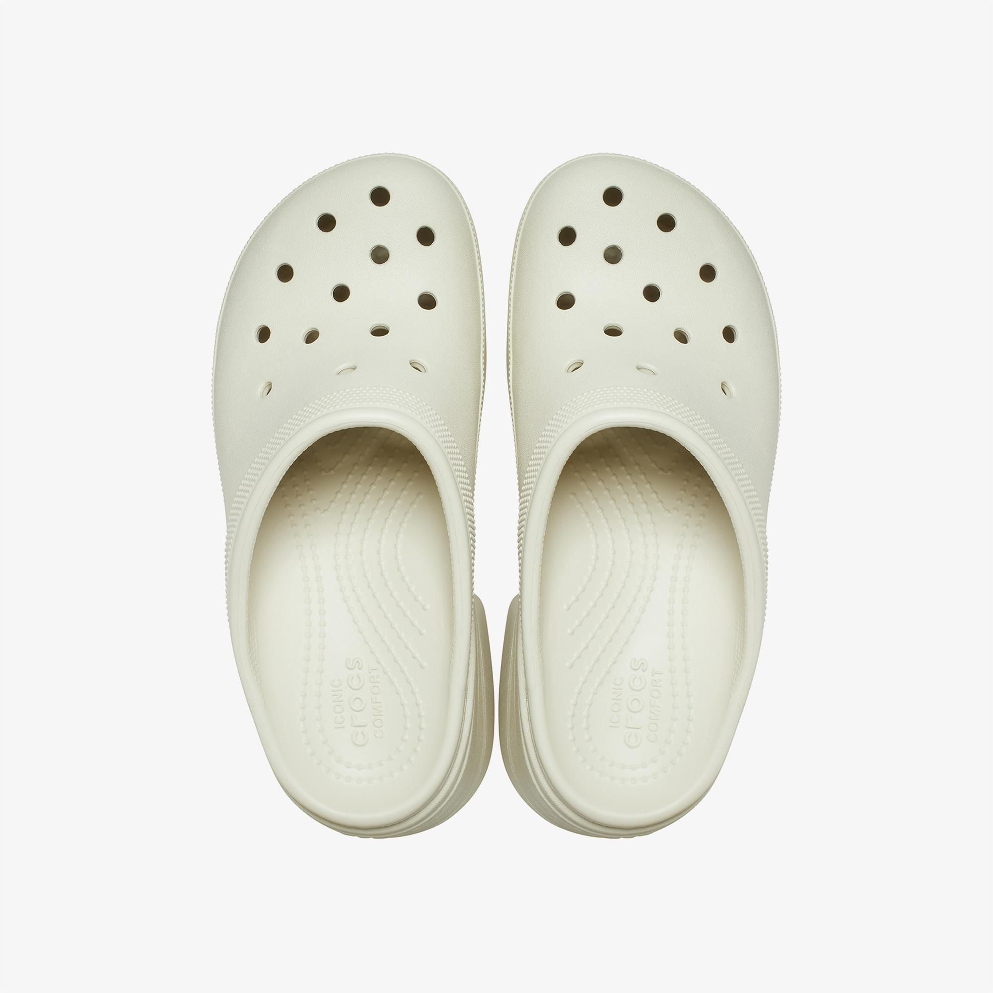 Crocs Siren Clog Unisex Krem Rengi Terlik