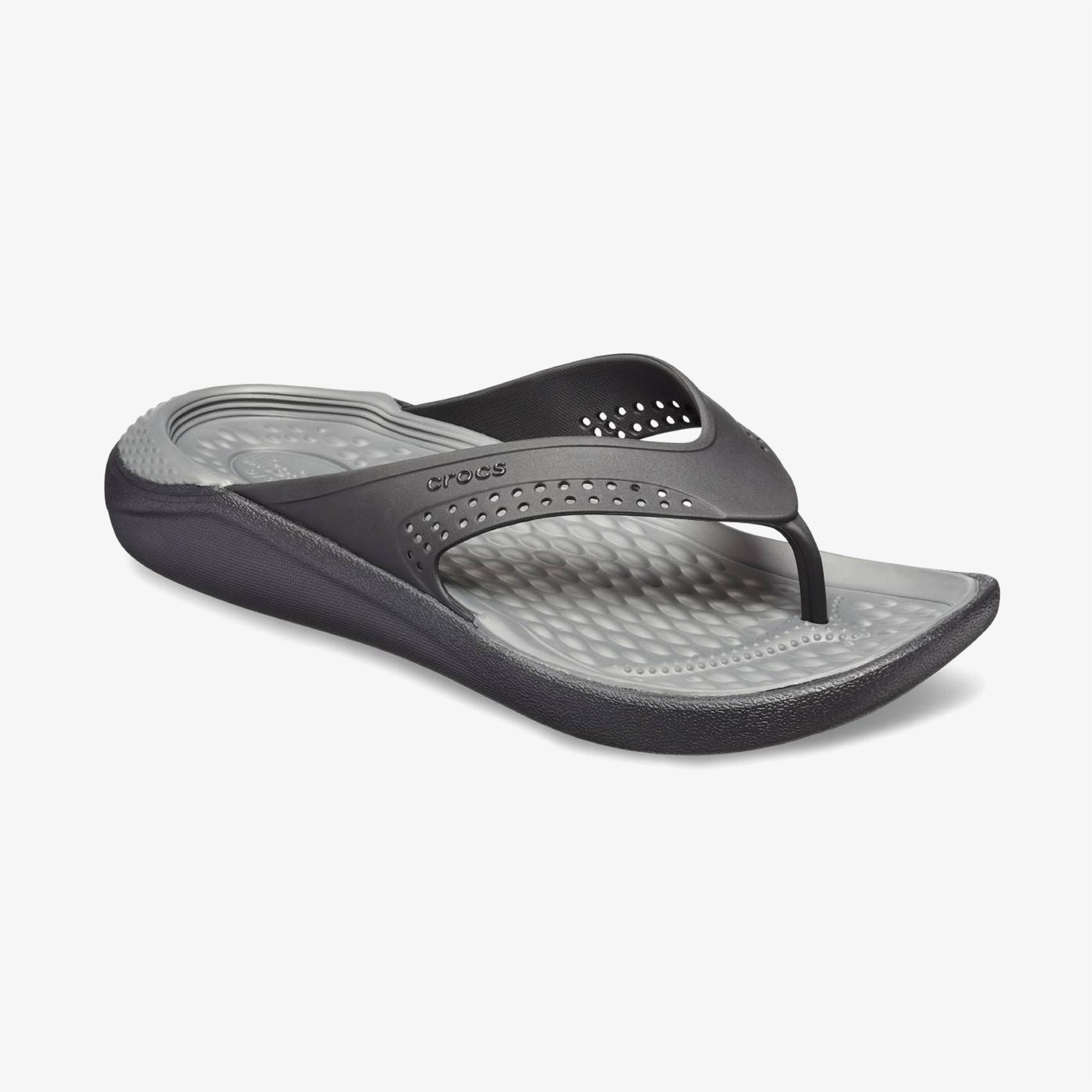Crocs LiteRide Flip Unisex Siyah Terlik