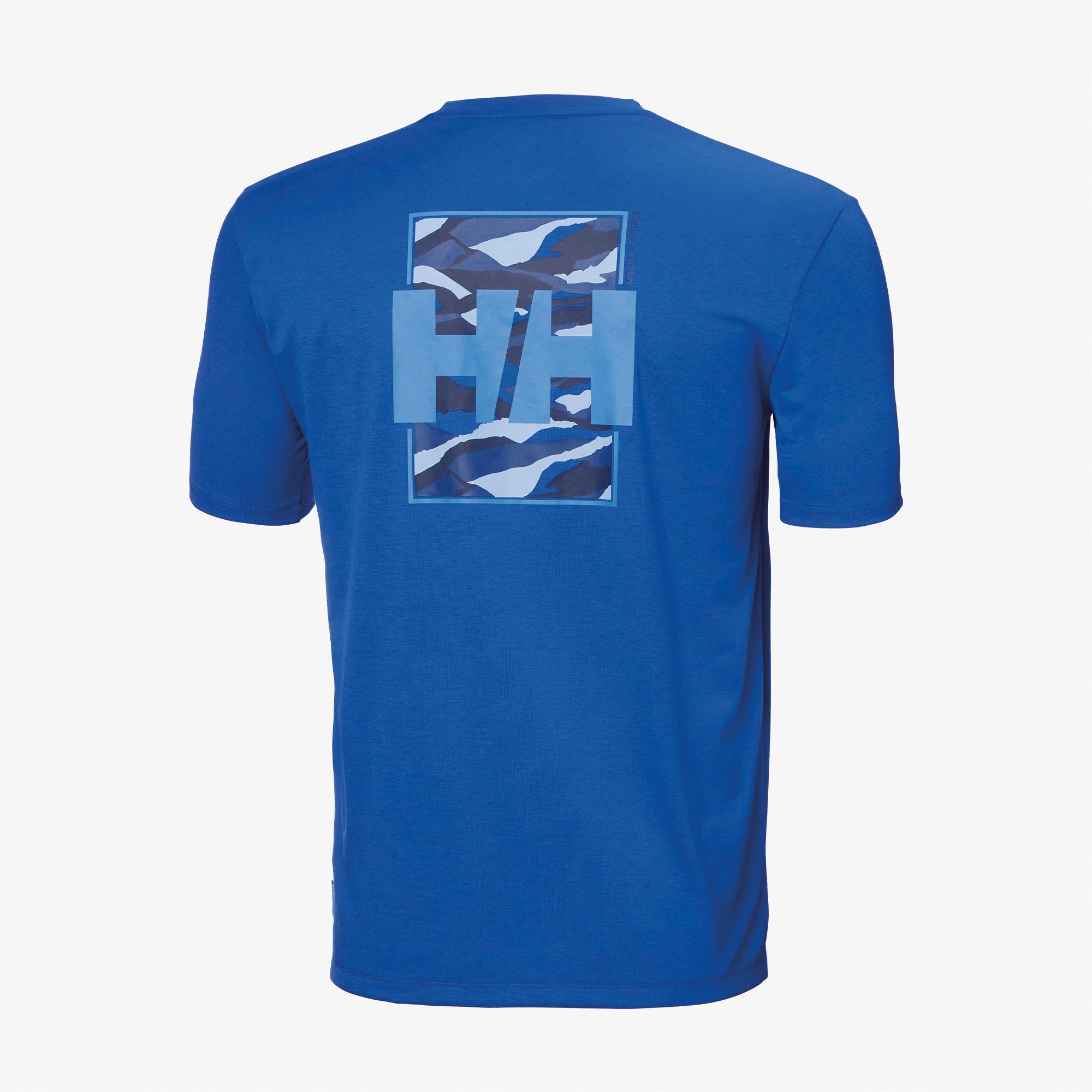 Helly Hansen Skog Recycled Graphıc Erkek Lacivert T-Shirt