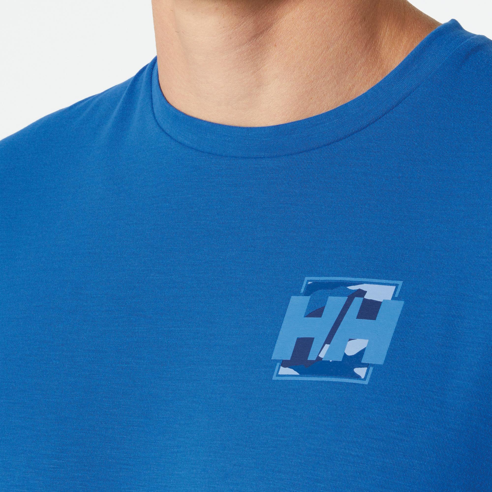 Helly Hansen Skog Recycled Graphıc Erkek Lacivert T-Shirt