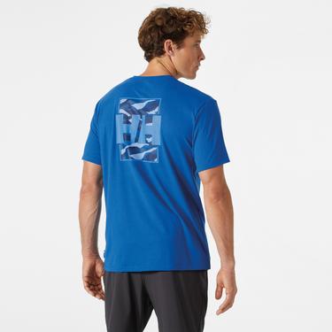  Helly Hansen Skog Recycled Graphıc Erkek Lacivert T-Shirt