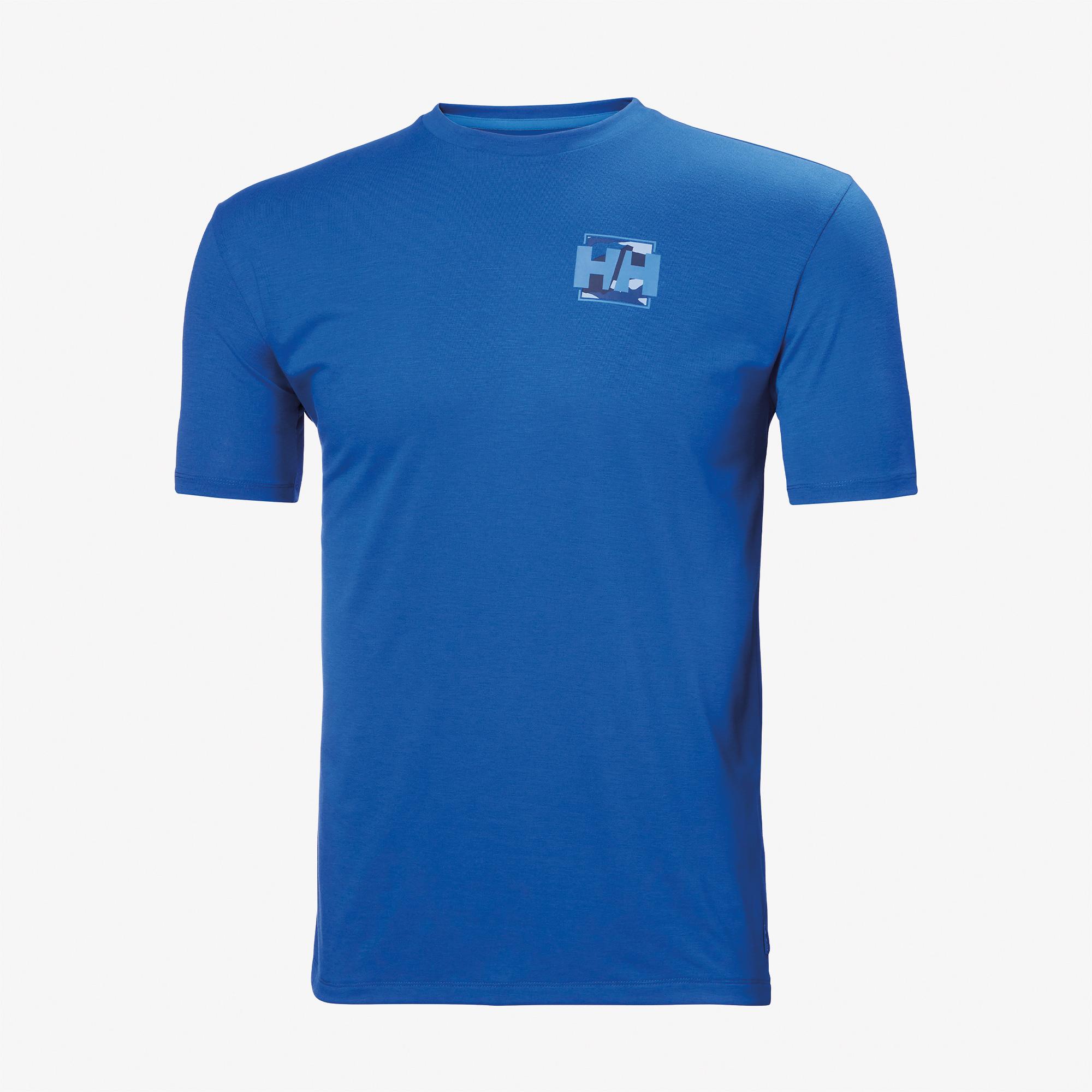 Helly Hansen Skog Recycled Graphıc Erkek Lacivert T-Shirt