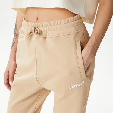  UNITED4 Classic Kadın Krem Eşofman Altı