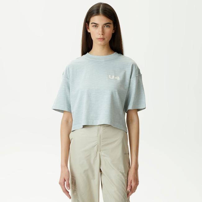  UNITED4 Kadın Mavi T-Shirt