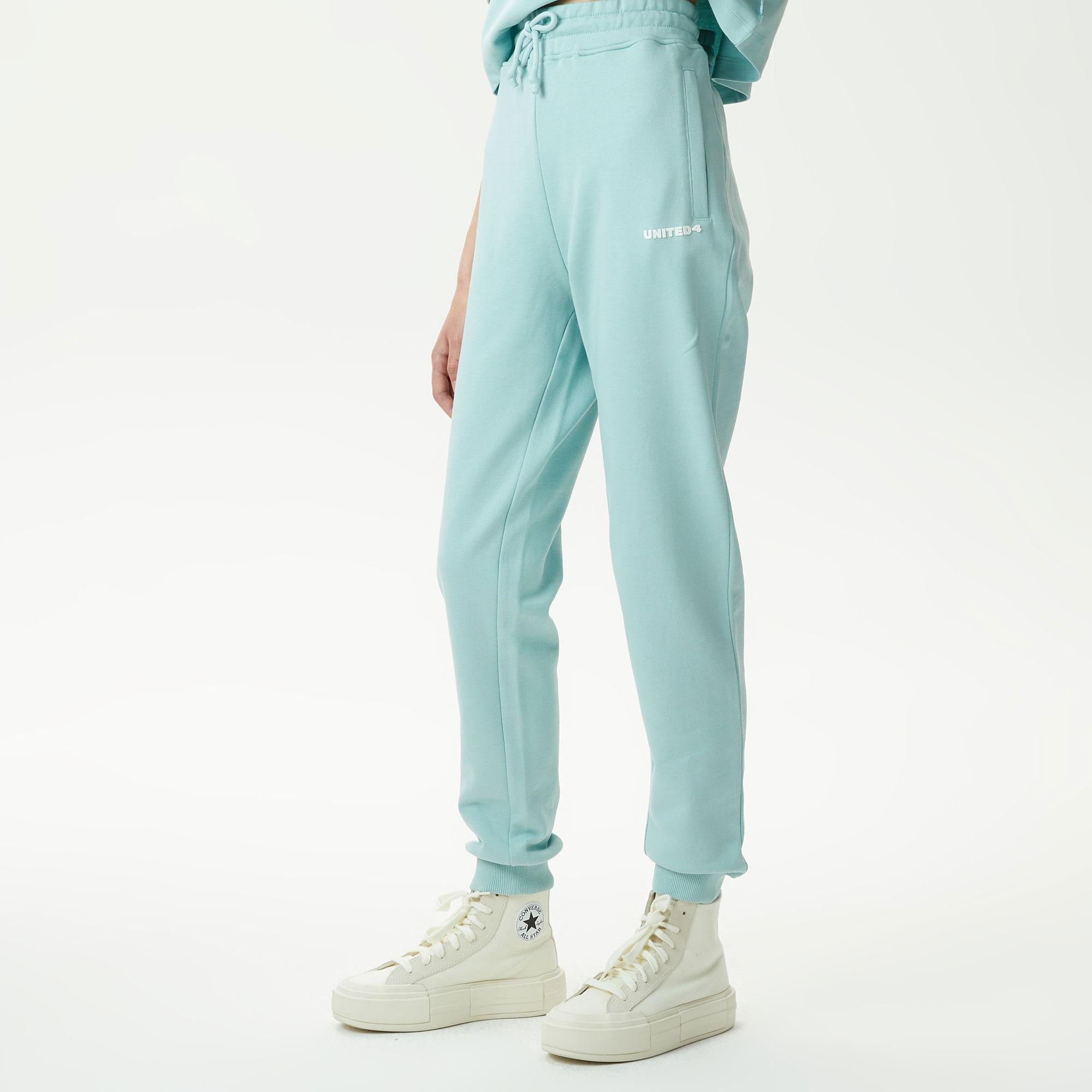 UNITED4 Kadın Mavi Eşofman Altı