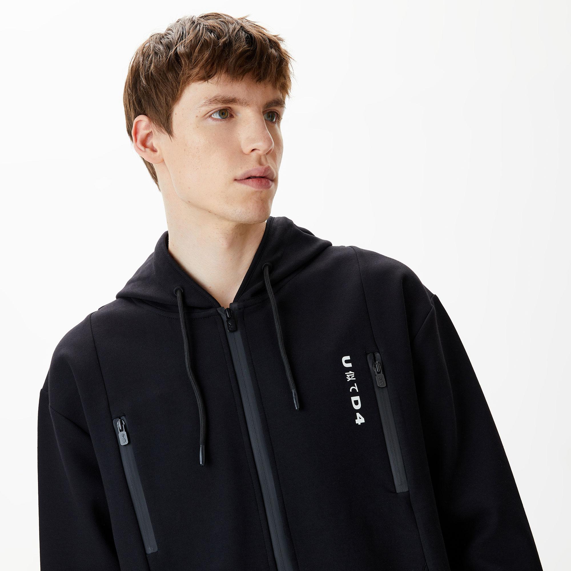 UNITED4 Erkek Siyah Sweatshirt