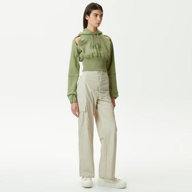  UNITED4 Classic Kadın Haki Hoodie