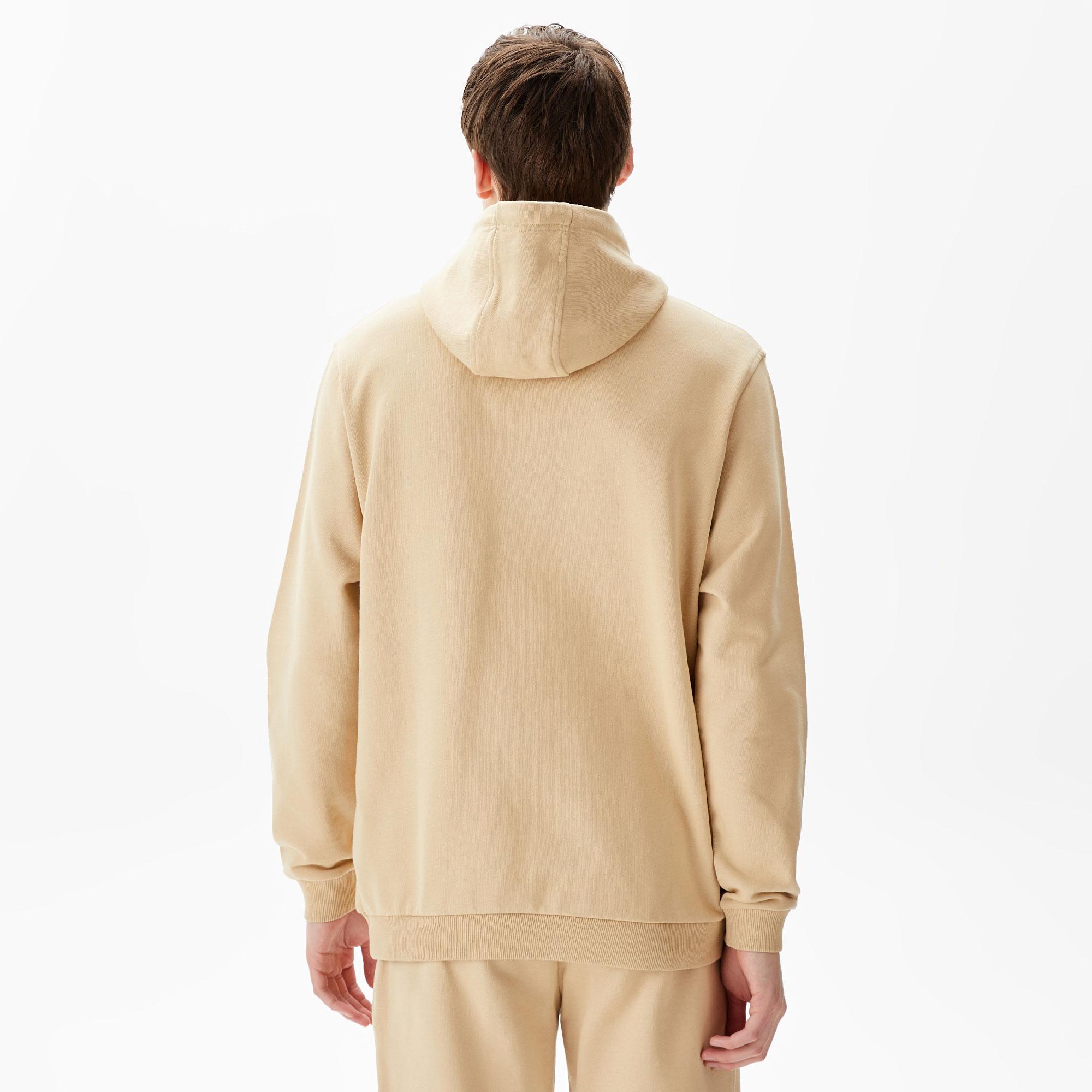 UNITED4 Classic Erkek Krem Hoodie