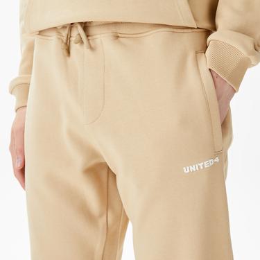  UNITED4 Classic Erkek Krem Eşofman Altı