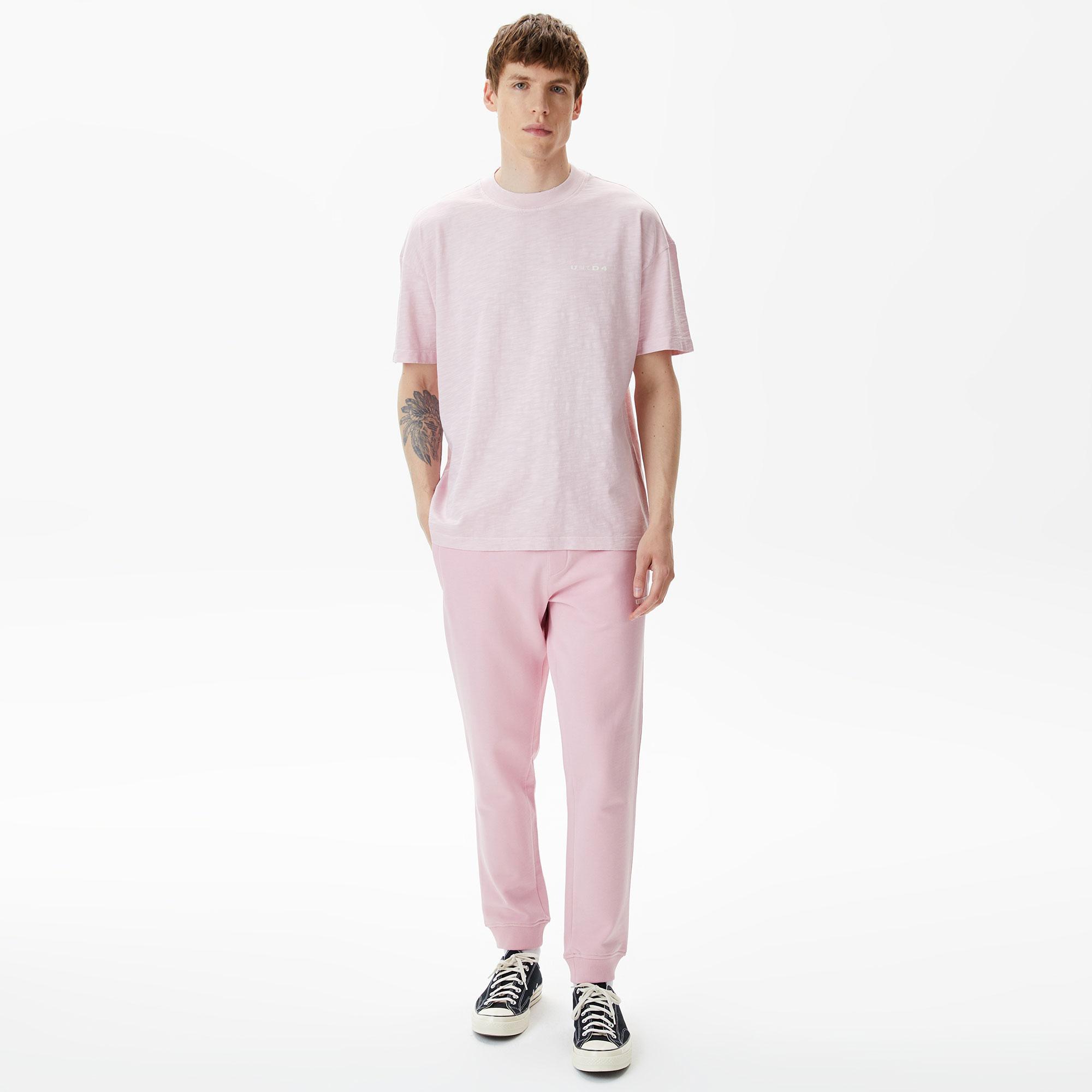 UNITED4 Erkek Pembe Eşofman Altı