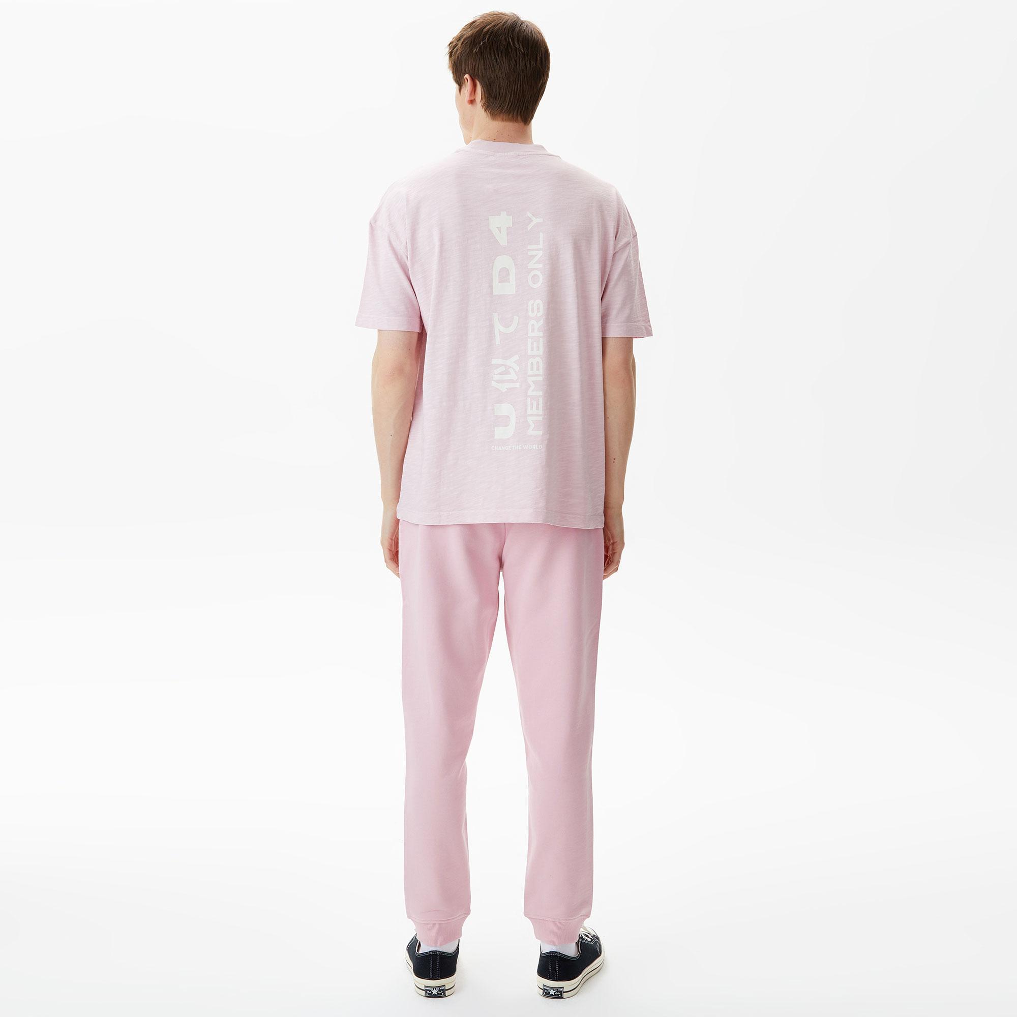 UNITED4 Erkek Pembe Eşofman Altı