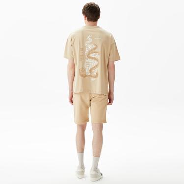  UNITED4 Erkek Krem Şort