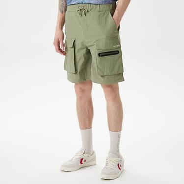  UNITED4 Erkek Haki Şort