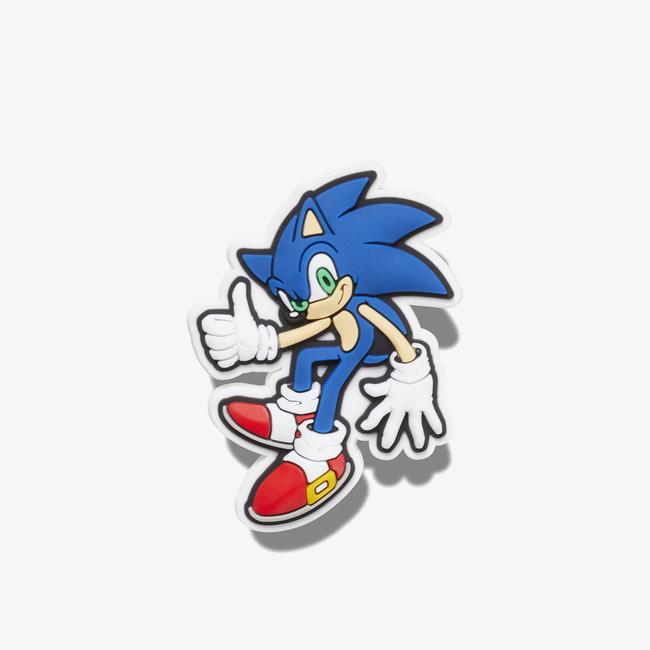  Crocs Sonic The Hedge Hog Renkli Rozet