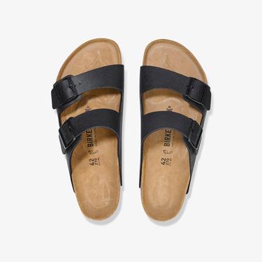  Birkenstock Arizona Bf Saffiano Erkek Siyah Terlik