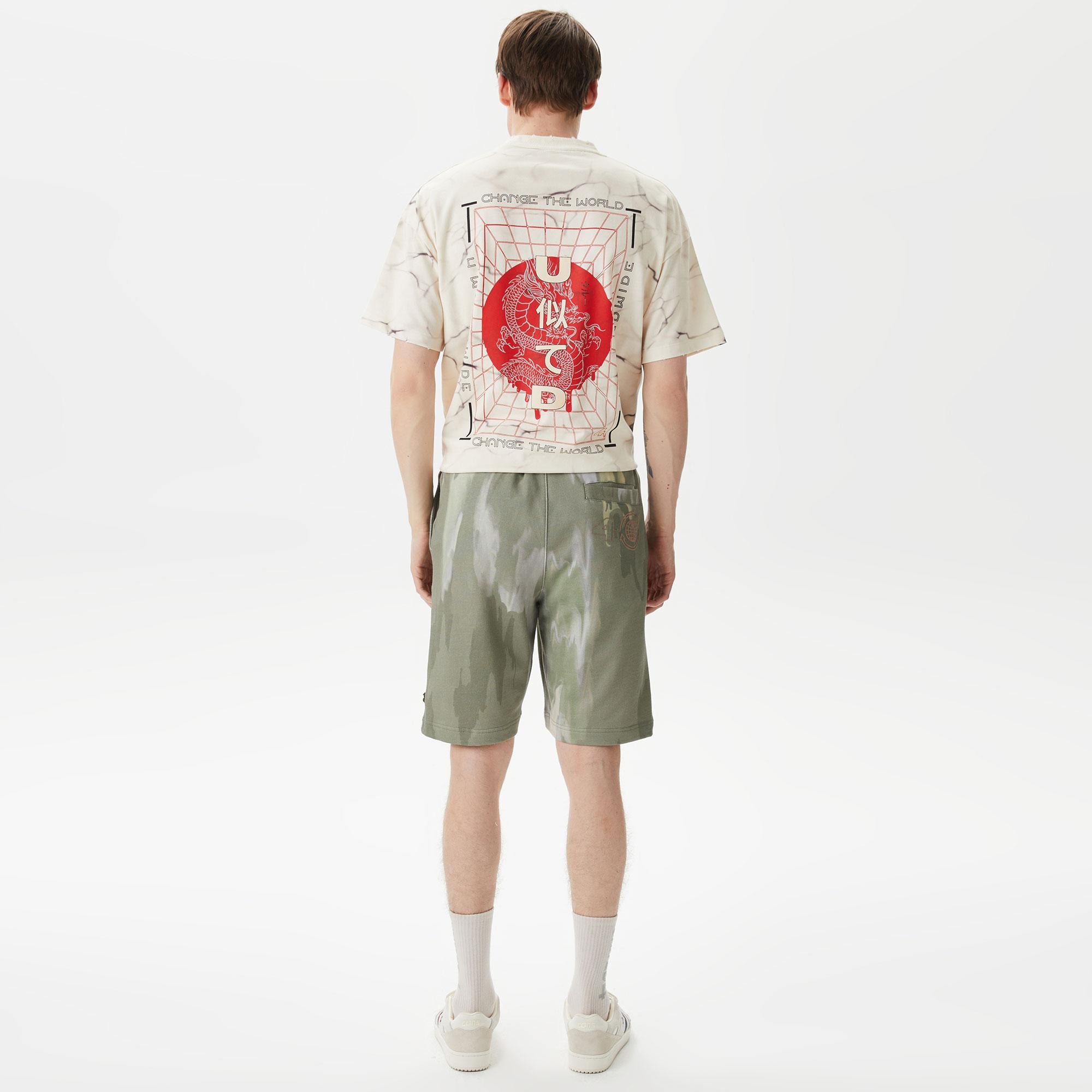 UNITED4 Erkek Haki Şort