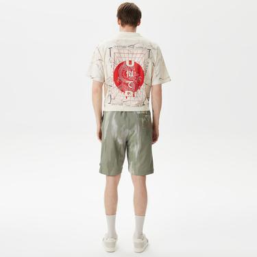  UNITED4 Erkek Haki Şort