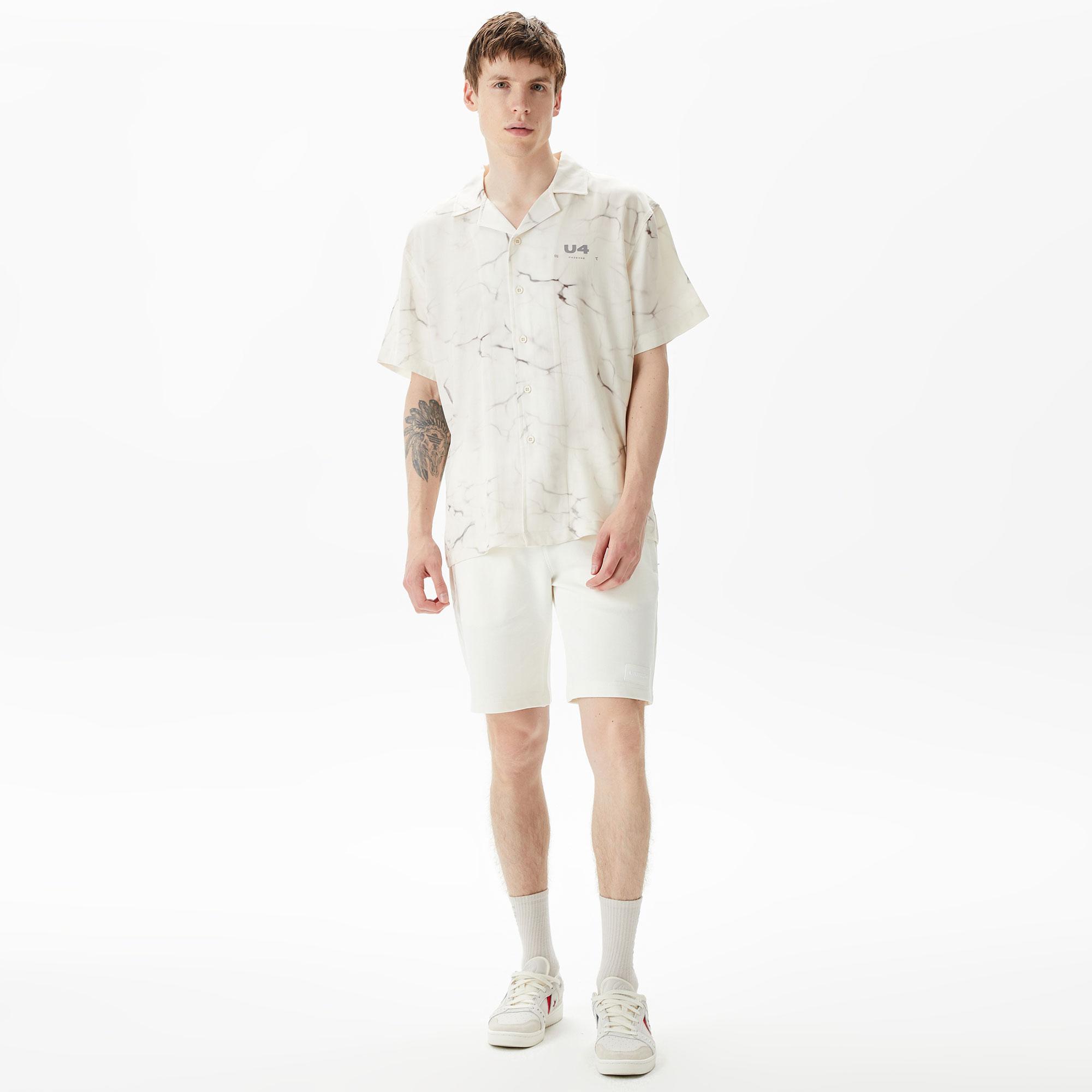 UNITED4 Erkek Krem Gömlek