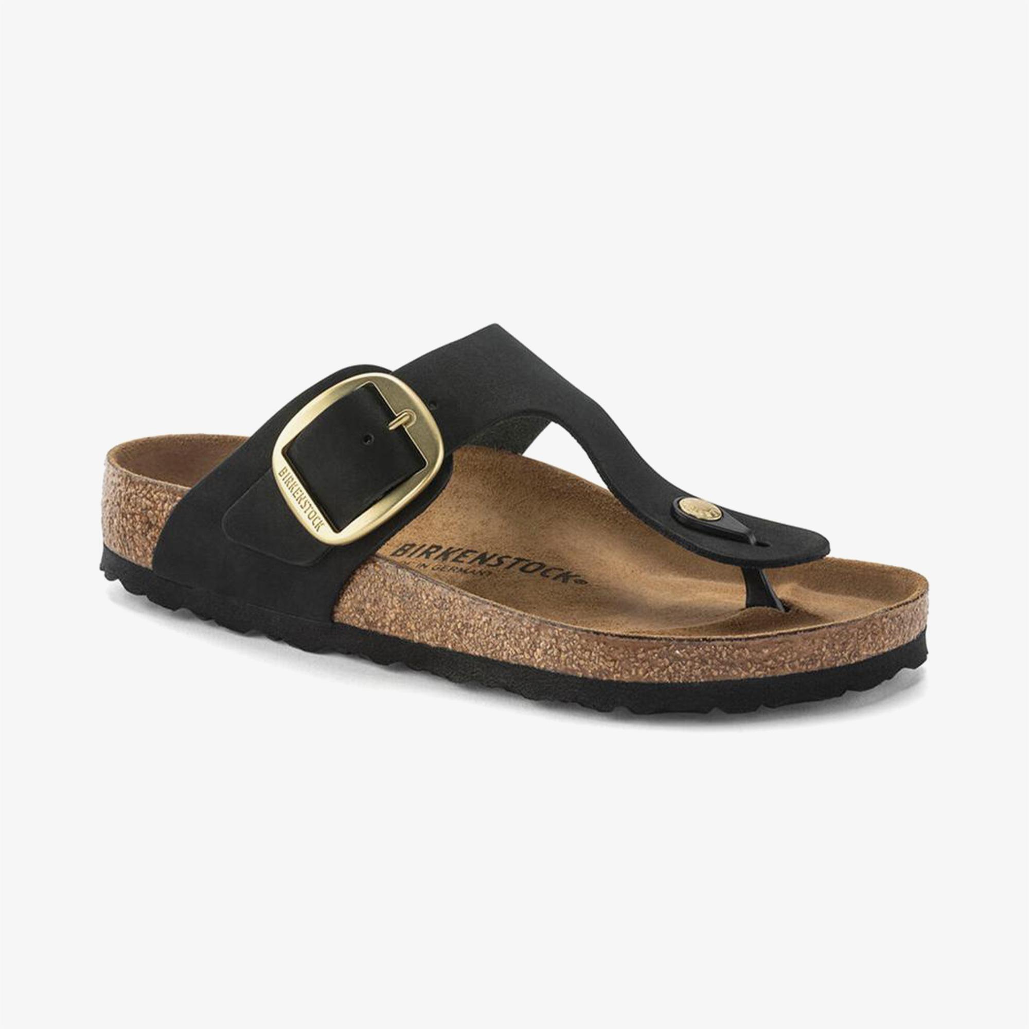 Birkenstock Gizeh Big Buckle Nu Kadın Siyah Terlik
