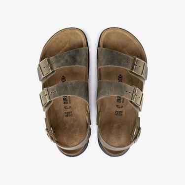  Birkenstock Milano Ct Bf Artic Old Erkek Haki Sandalet