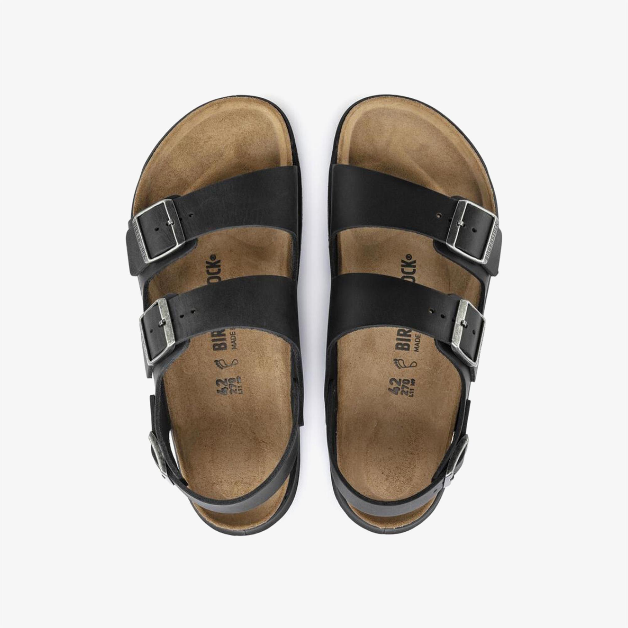 Birkenstock Milano Ct Bf Artic Old Erkek Siyah Sandalet
