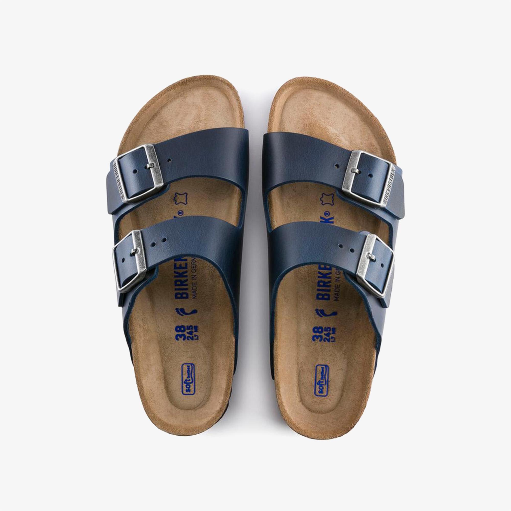 Birkenstock Arizona Sfb Leoi Erkek Mavi Terlik