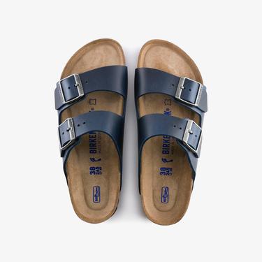  Birkenstock Arizona Sfb Leoi Erkek Mavi Terlik