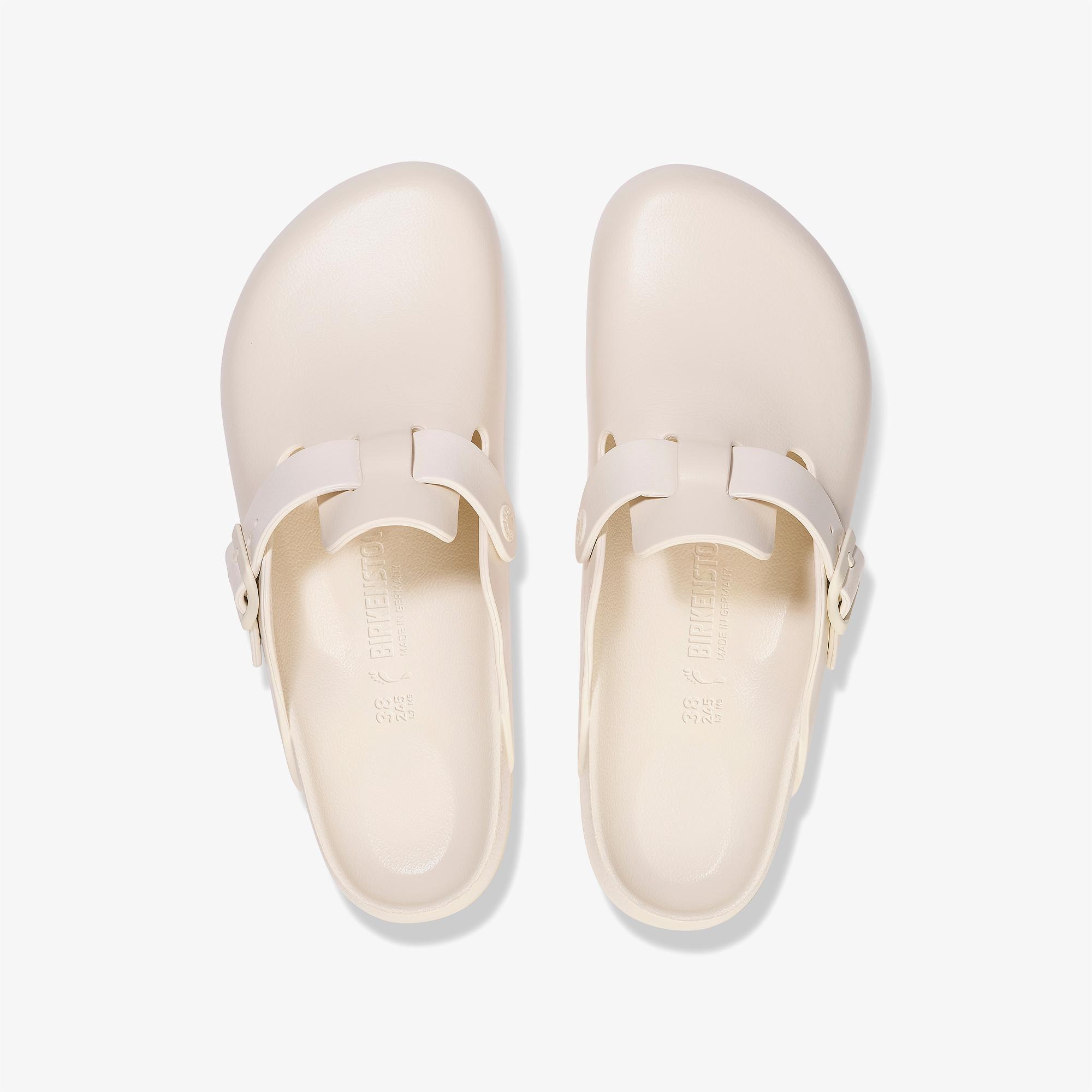 Birkenstock Boston Eva Kadın Krem Terlik