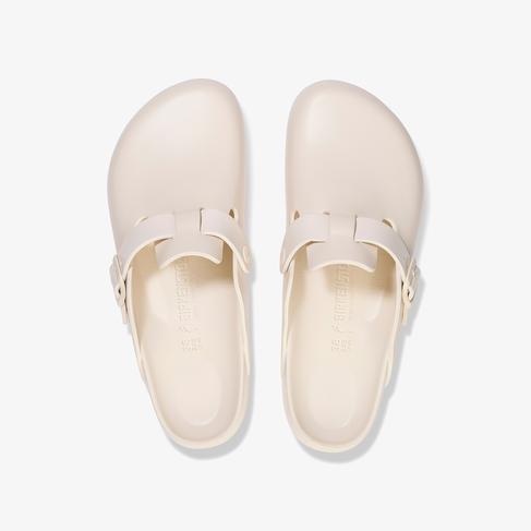  Birkenstock Boston Eva Kadın Krem Terlik