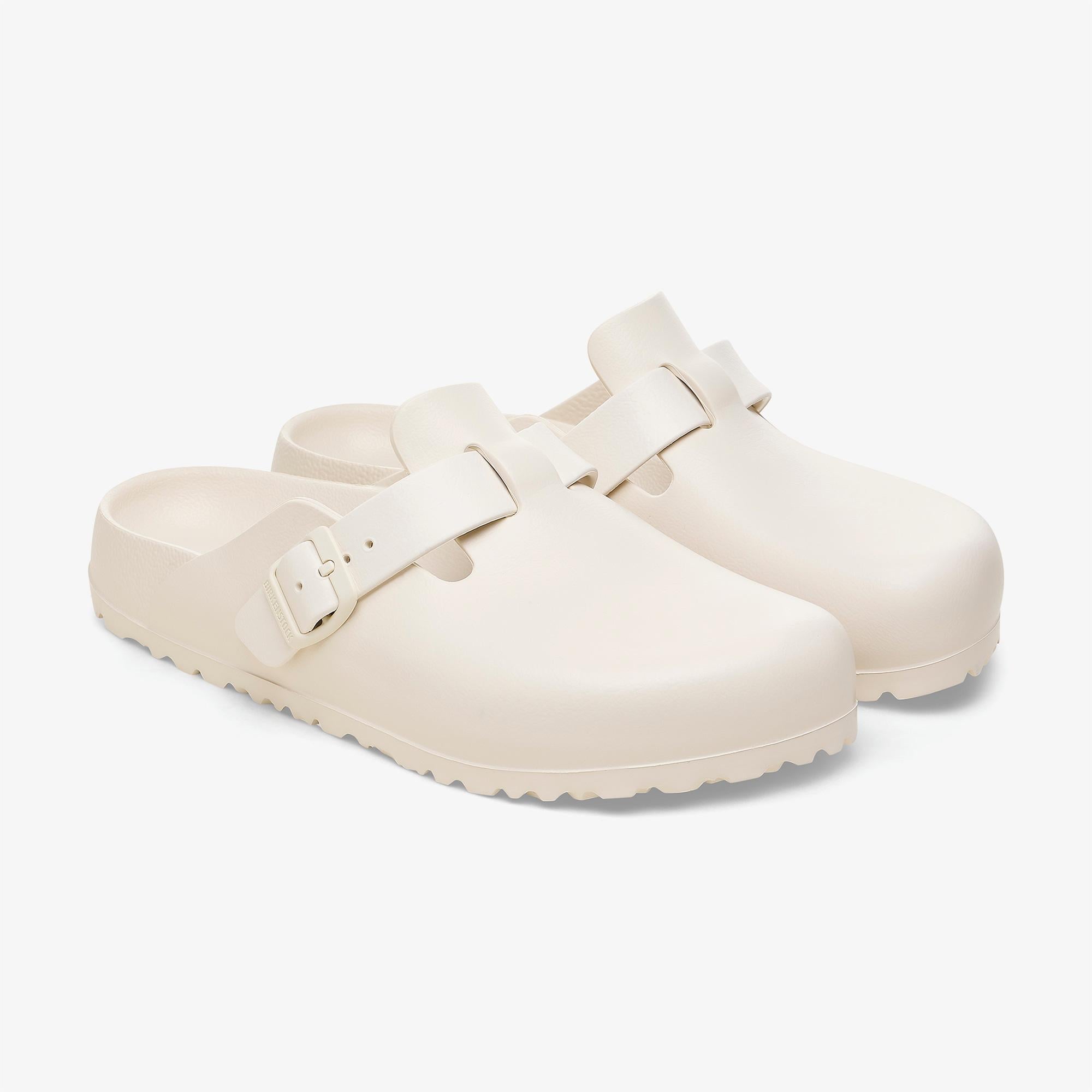 Birkenstock Boston Eva Kadın Krem Terlik