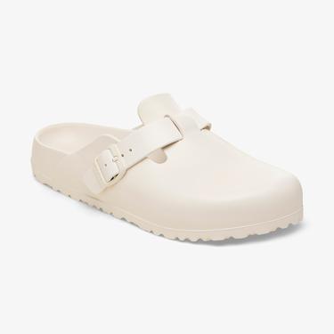  Birkenstock Boston Eva Kadın Krem Terlik