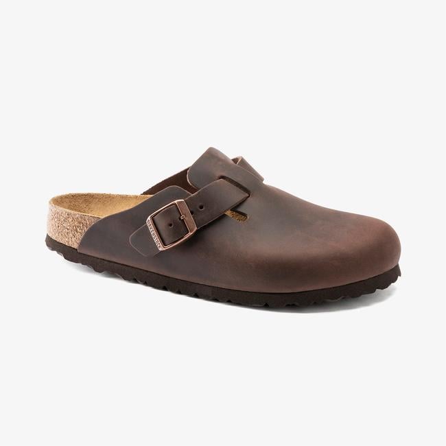  Birkenstock Boston Leoi Unisex Kahverengi Terlik