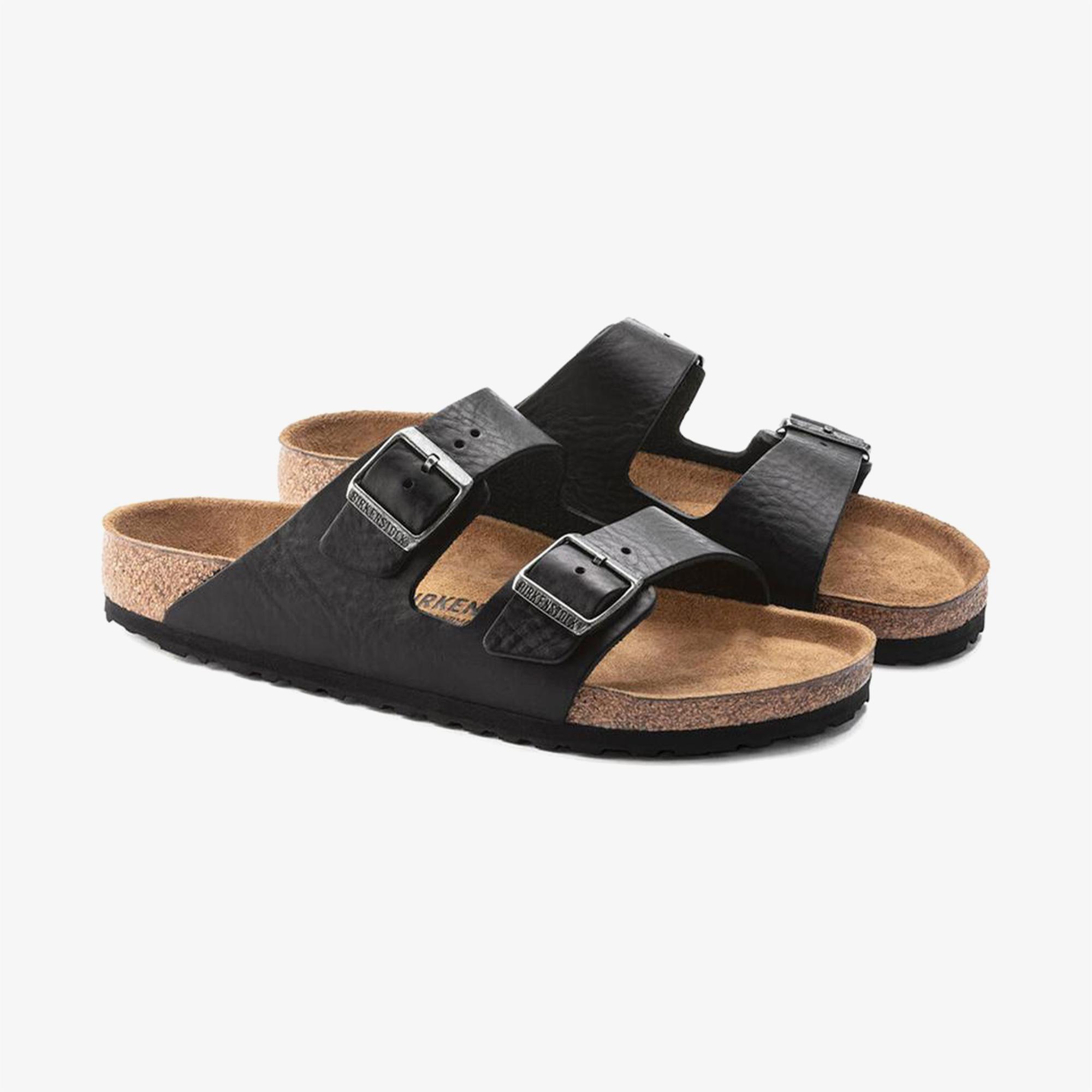 Birkenstock Arizona Nl Vintage Wood Erkek Siyah Terlik