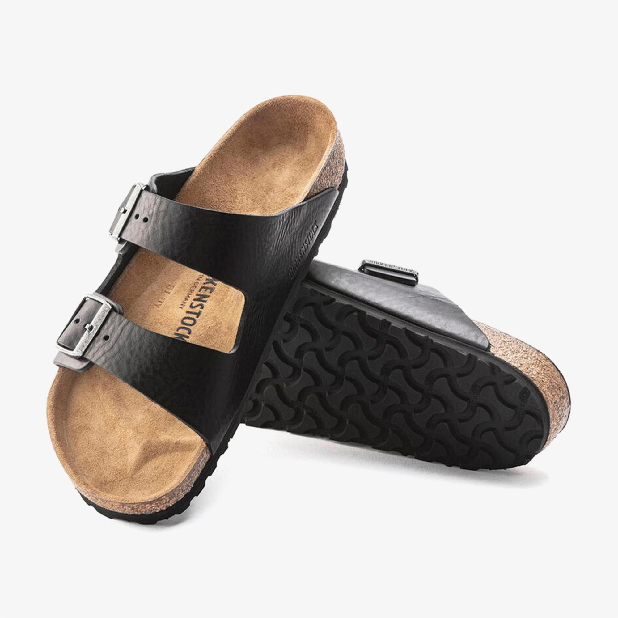 Birkenstock Arizona Nl Vintage Wood Erkek Siyah Terlik