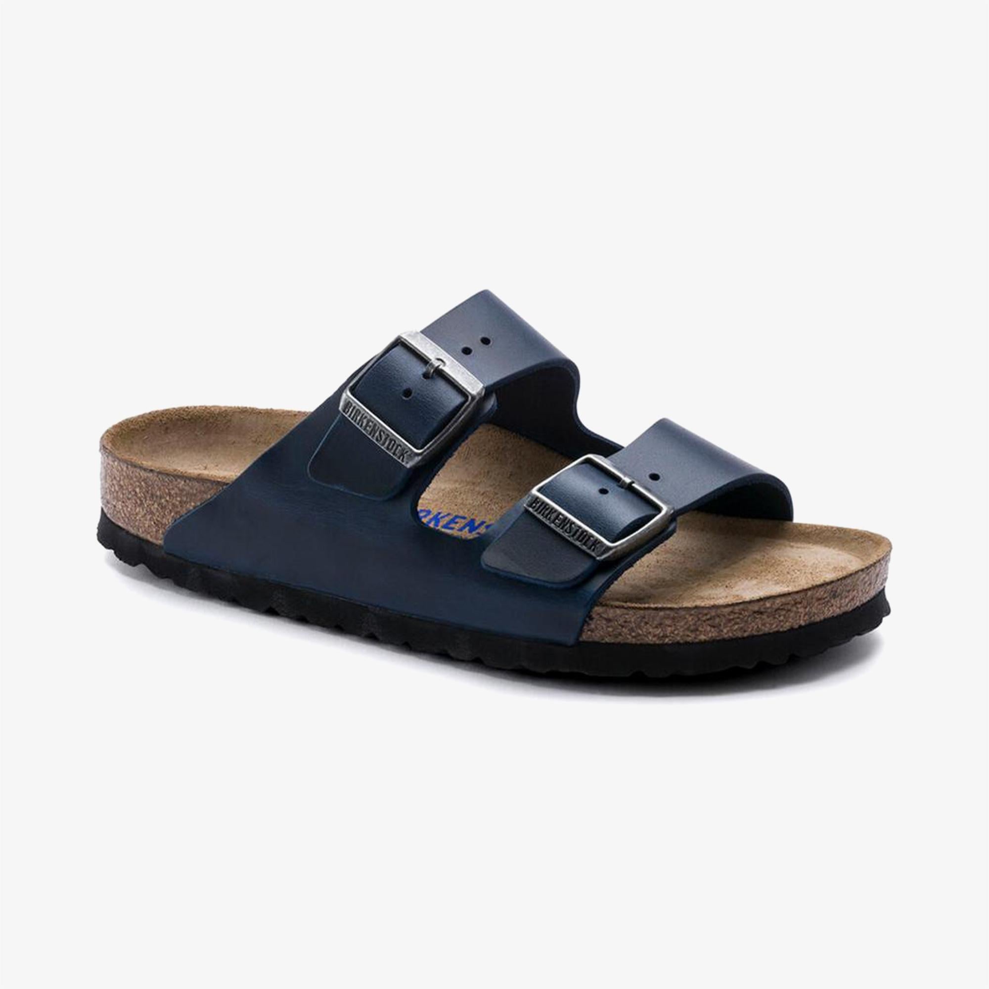 Birkenstock Arizona Sfb Leoi Erkek Mavi Terlik