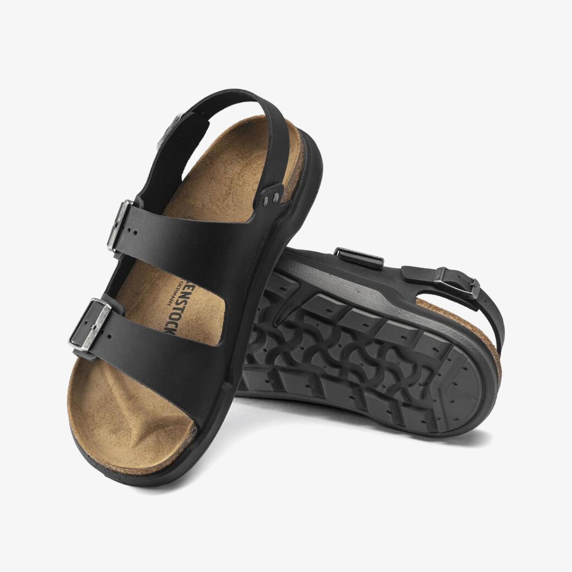 Birkenstock Milano Ct Bf Artic Old Erkek Siyah Sandalet