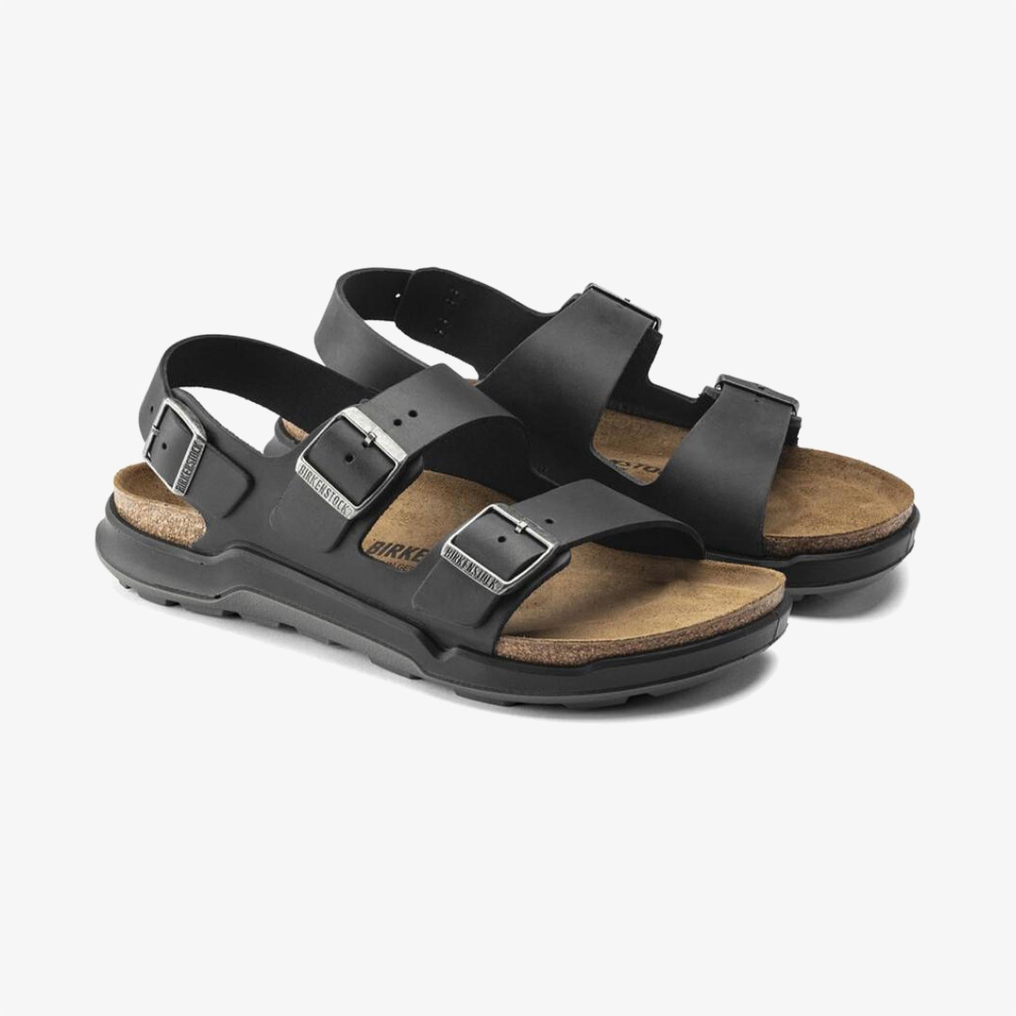 Birkenstock Milano Ct Bf Artic Old Erkek Siyah Sandalet