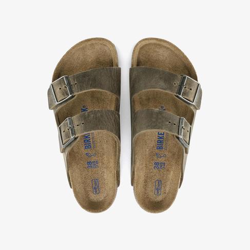  Birkenstock Arizona Sfb Leoi Erkek Haki Terlik