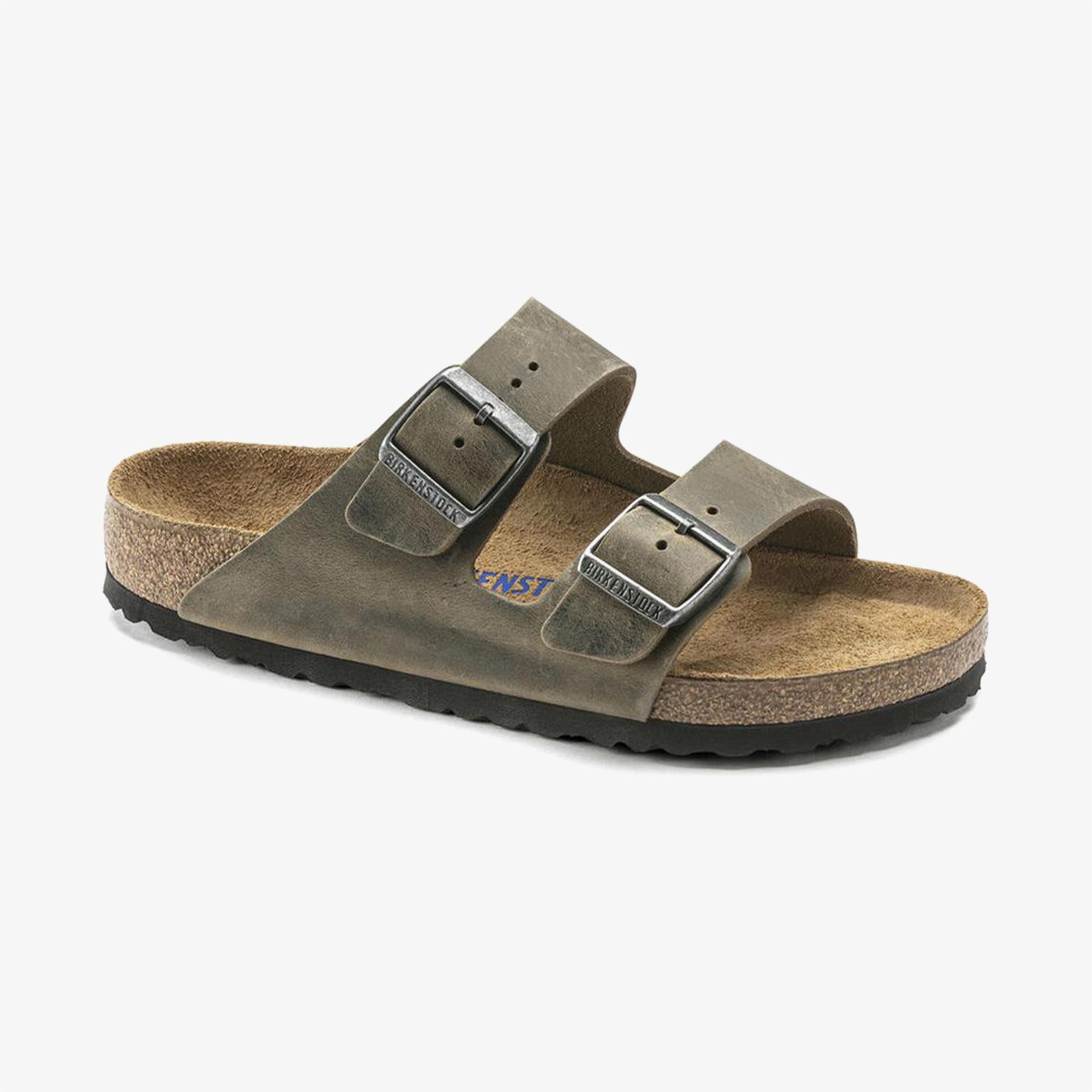 Birkenstock Arizona Sfb Leoi Erkek Haki Terlik